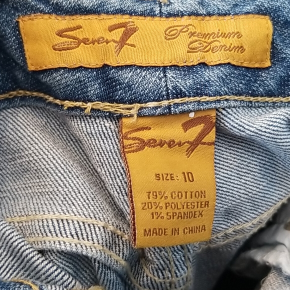 Seven Premium Denim Womens Flare Jeans - Picture 8 of 12